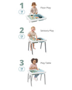 Skip Hop Discoverosity 3-in-1 Sensory Activity Centre & Table-24-Piece Set-Floor & Table Play, Removable Legs, 30+ Activities, Sensory Tools, Activity Guide-Learning & Educational Toys-18M+