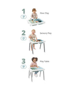 Skip Hop Discoverosity Montessori 3 Stage Activity Center-25+ Activities-360 Degree Rotating Seat-Learning & Educational Toys-4M+