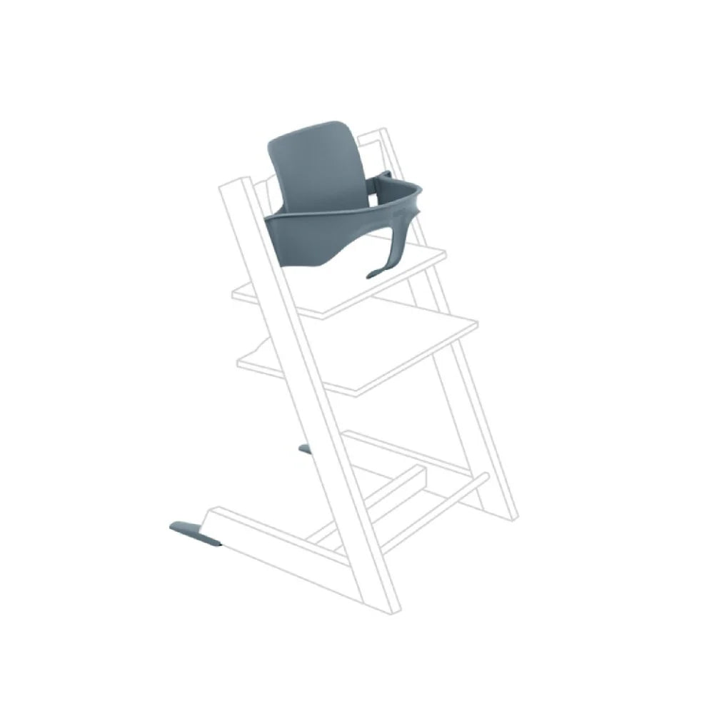 Stokke Tripp Trapp Baby Set² - Attachment for Tripp Trapp Chair (6–36 Months), Supports Baby’s Sitting Development, Easy to Install Without Tools - Blue