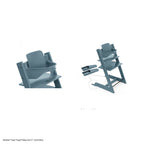 Stokke Tripp Trapp Baby Set² - Attachment for Tripp Trapp Chair (6–36 Months), Supports Baby’s Sitting Development, Easy to Install Without Tools - Blue