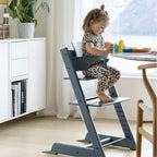 Stokke Tripp Trapp Baby Set² - Attachment for Tripp Trapp Chair (6–36 Months), Supports Baby’s Sitting Development, Easy to Install Without Tools - Blue