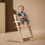 Stokke Tripp Trapp Baby Set² - Attachment for Tripp Trapp Chair (6–36 Months), Supports Baby’s Sitting Development, Easy to Install Without Tools Natural