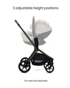Silver Cross Breez Stroller-Height Adjustable, Reversible & Flat Reclining Seat-Adjustable Parent Handle Bar-One Hand Fold Even With Carry Cot Attached-2 Years Warranty-For 0 to 4Y (Upto 22 kg)-Maple