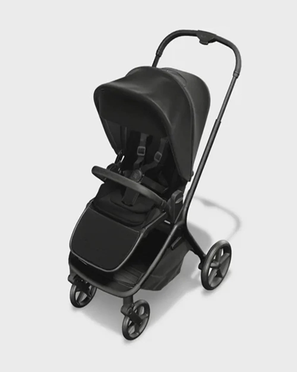 Silver Cross Breez Stroller-Height Adjustable, Reversible & Flat Reclining Seat-Adjustable Parent Handle Bar-One Hand Fold Even With Carry Cot Attached-2 Years Warranty-For 0 to 4Y (Upto 22 kg)-Onyx