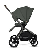 Silver Cross Breez Stroller-Height Adjustable, Reversible & Flat Reclining Seat-Adjustable Parent Handle Bar-One Hand Fold Even With Carry Cot Attached-2 Years Warranty-For 0 to 4Y (Upto 22 kg)-Pewter