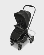 Silver Cross Breez Stroller-Height Adjustable, Reversible & Flat Reclining Seat-Adjustable Parent Handle Bar-One Hand Fold Even With Carry Cot Attached-2 Years Warranty-For 0 to 4Y (Upto 22 kg)-Pewter