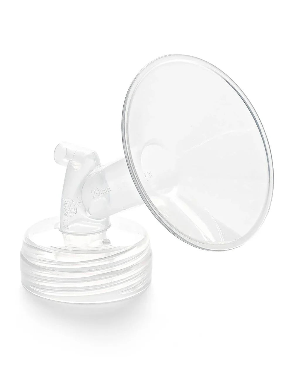 Spectra Single Breast Flange with Duckbill Valve-Ensures Proper Suction for Pumping-Compatible with Spectra S1, S2, Synergy Gold Breast Pumps & Spectra Wide Neck Bottles-16mm