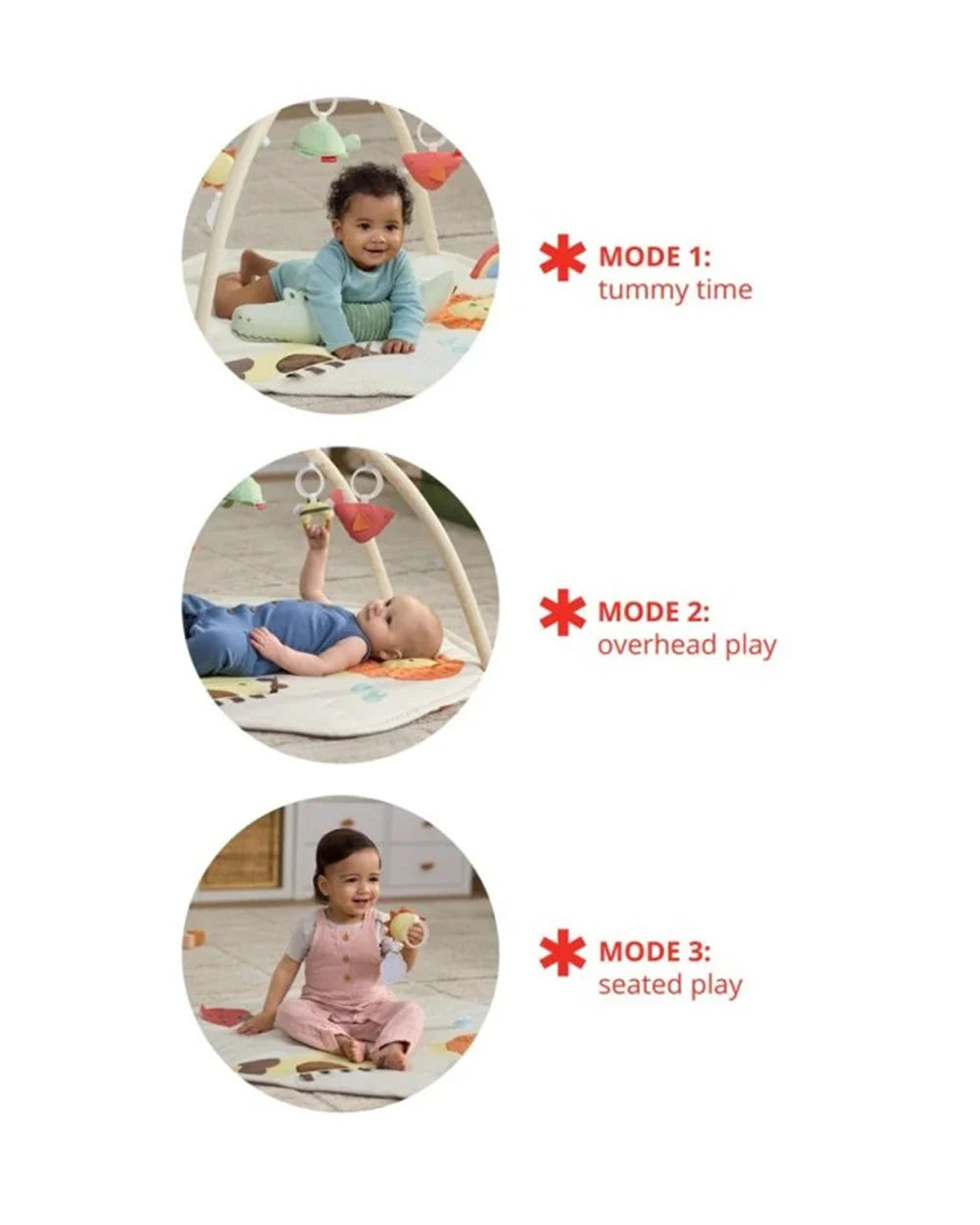Skip Hop Geometric Wonders Play Gym-Develop Motor Skills-0M+