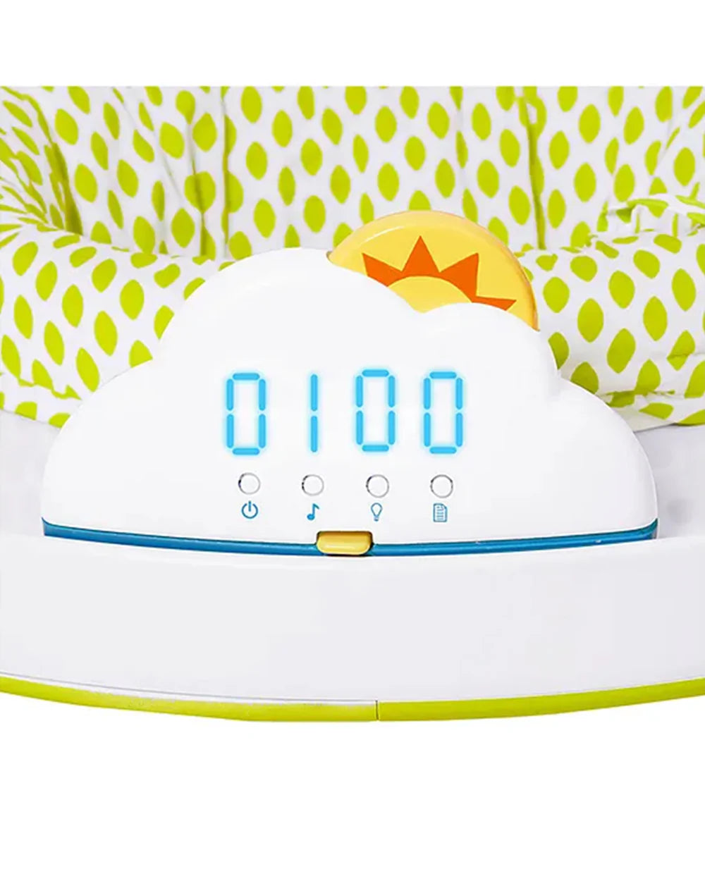 Skip Hop Baby Activity Jumper-Foldable-Light & Music Counter-360 Degree Rotating Seat-4M+