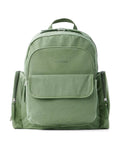 Skip Hop Luna Diaper Bag-Backpack-With Changing Pad-Wipes Pocket & Stroller Straps-Sage