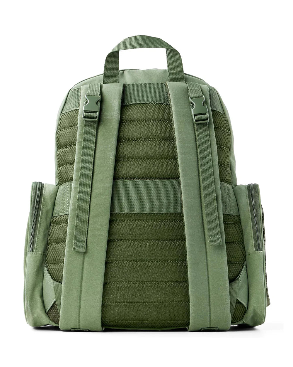 Skip Hop Luna Diaper Bag-Backpack-With Changing Pad-Wipes Pocket & Stroller Straps-Sage