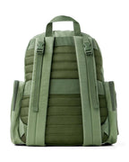 Skip Hop Luna Diaper Bag-Backpack-With Changing Pad-Wipes Pocket & Stroller Straps-Sage