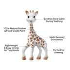 Sophie La Girafe Teether Made with 100% Natural Rubber
