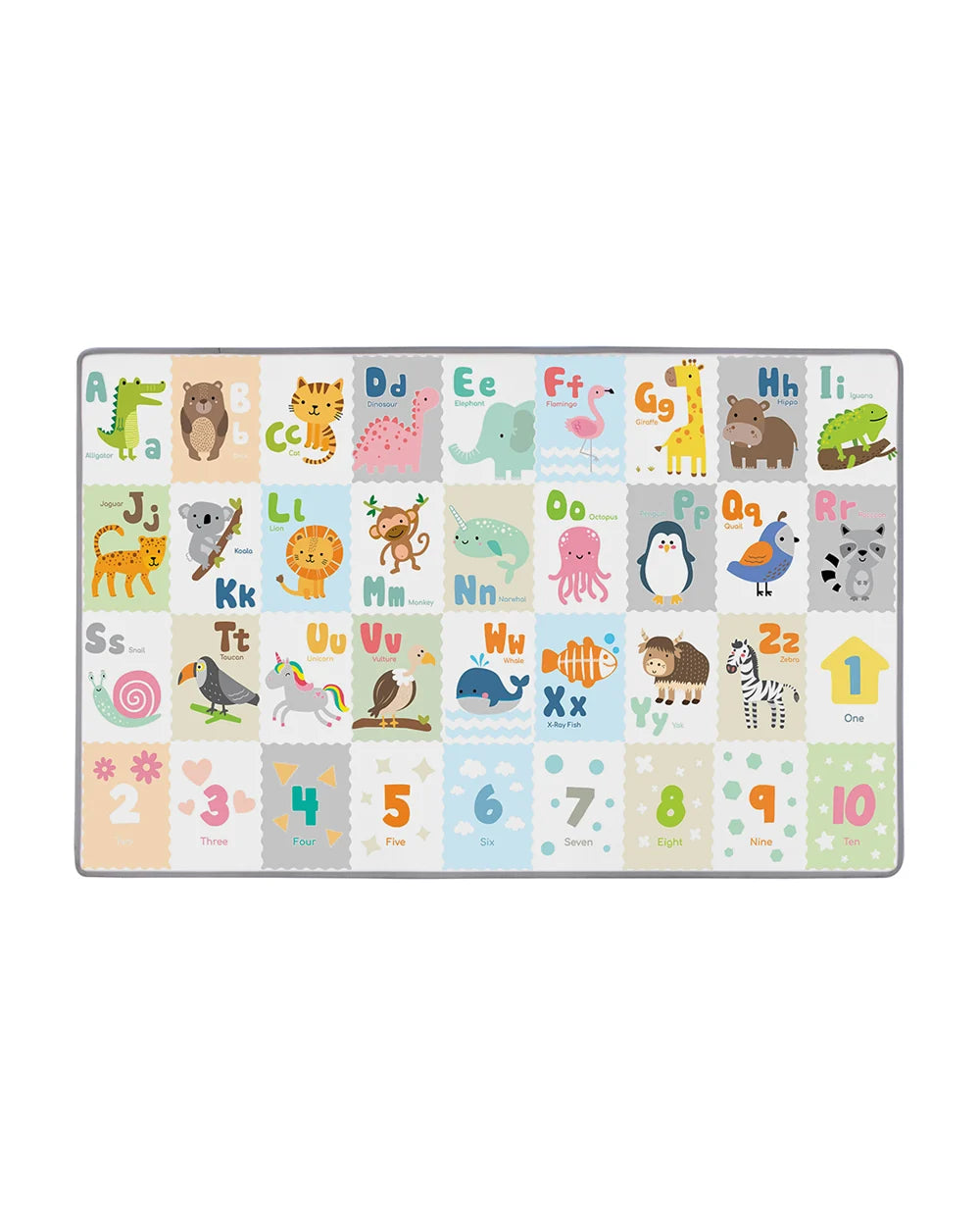 Sunta Alphabet & Number Baby Playmat-Shock Absorbing EVA Foam & Anti Slip Waterproof Surface-10M+