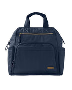 Skip Hop Mainframe Diaper Bag-Backpack-With Changing Pad-Wide Open & Stays Put-Navy