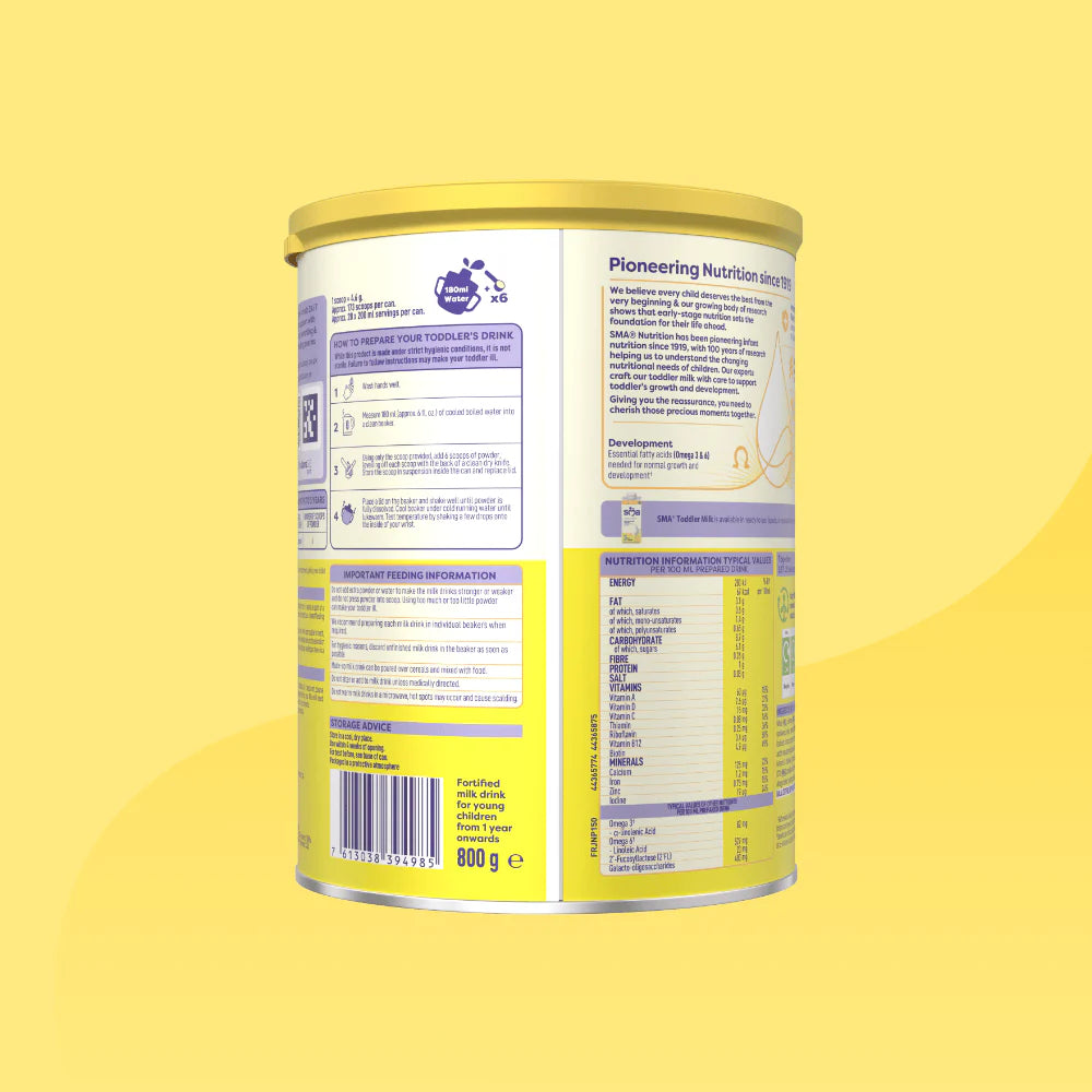 SMA Toddler Milk Powder Stage 3, 1-3 years - 800g