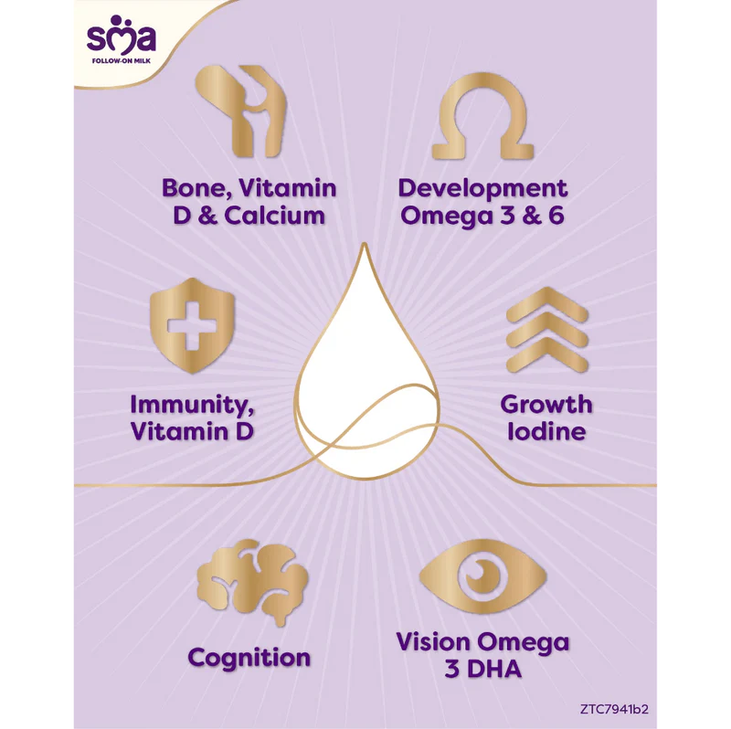 SMA Toddler Milk Powder Stage 3, 1-3 years - 800g