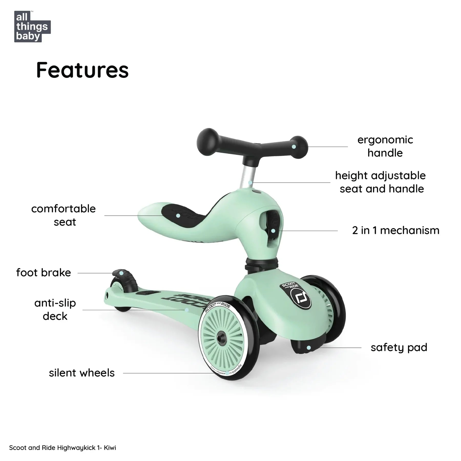 Scoot and Ride Highwaykick 1 - Kiwi