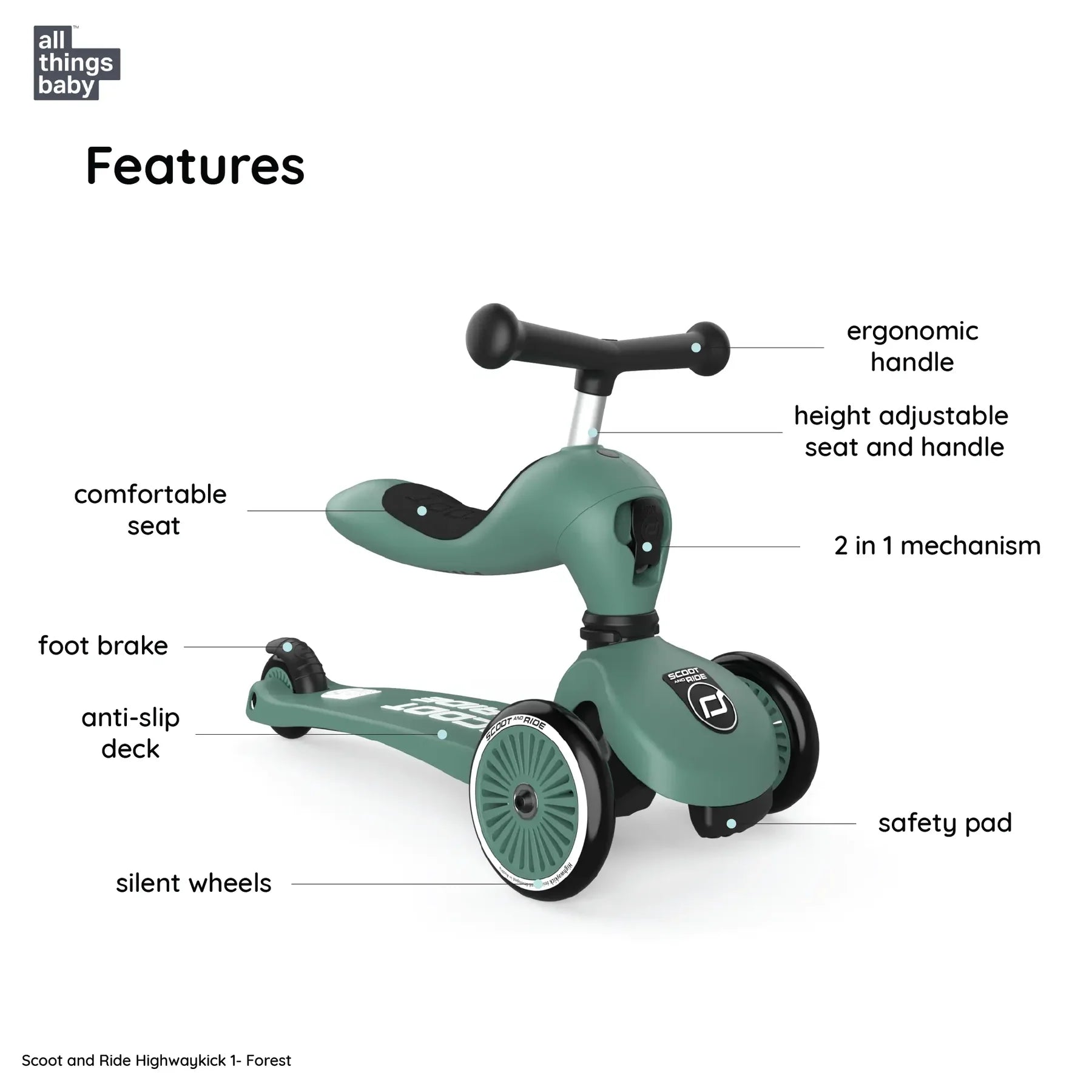 Scoot and Ride Highwaykick 1 - Forest