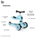 Scoot and Ride Highwaykick 1 -Blueberry