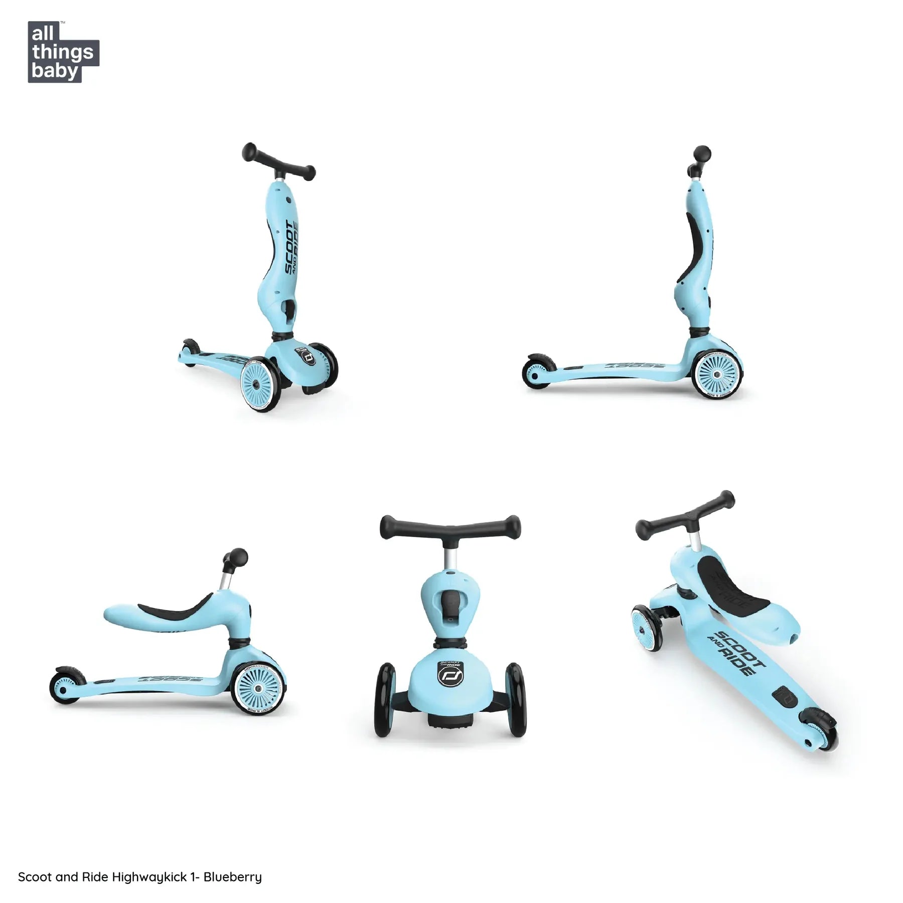 Scoot and Ride Highwaykick 1 -Blueberry