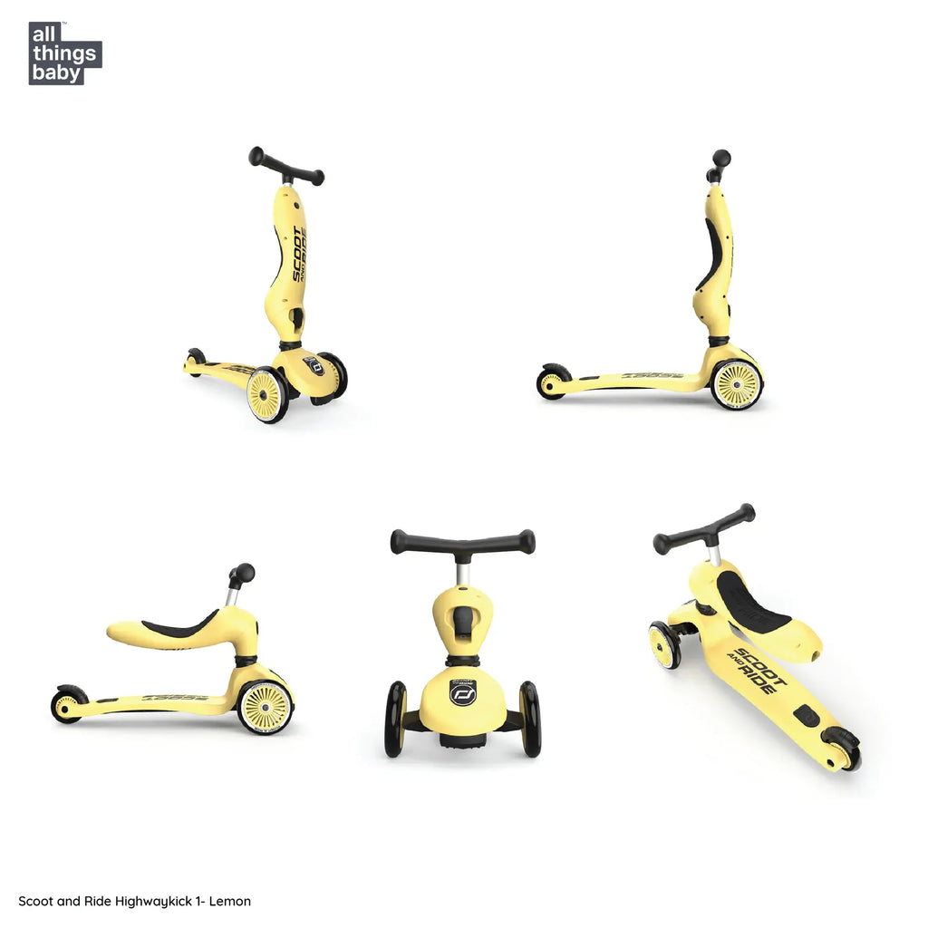 Scoot and Ride Highwaykick 1 - Lemon