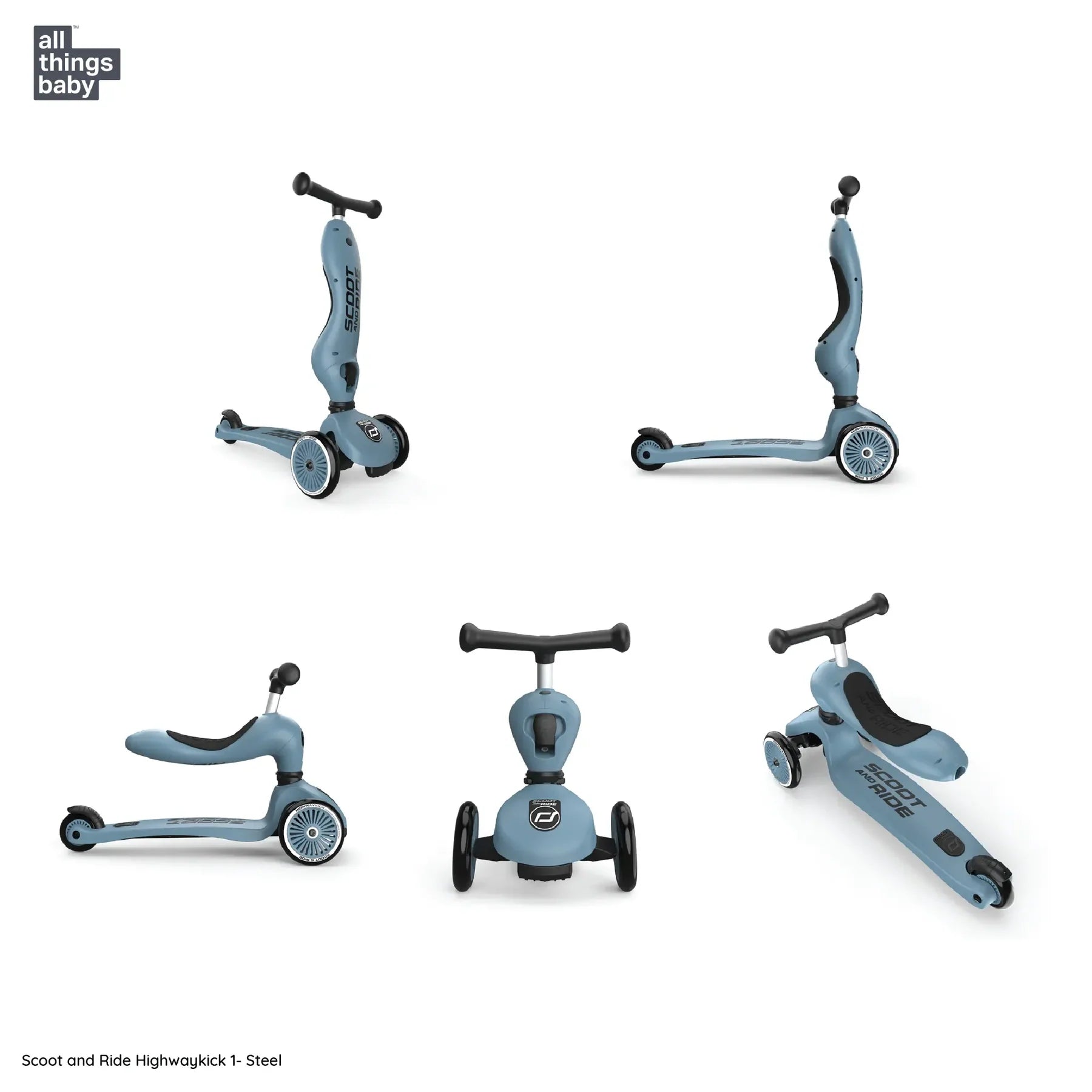 Scoot and Ride Highwaykick 1 - Steel