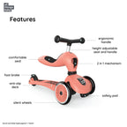 Scoot and Ride Highwaykick 1 - Peach