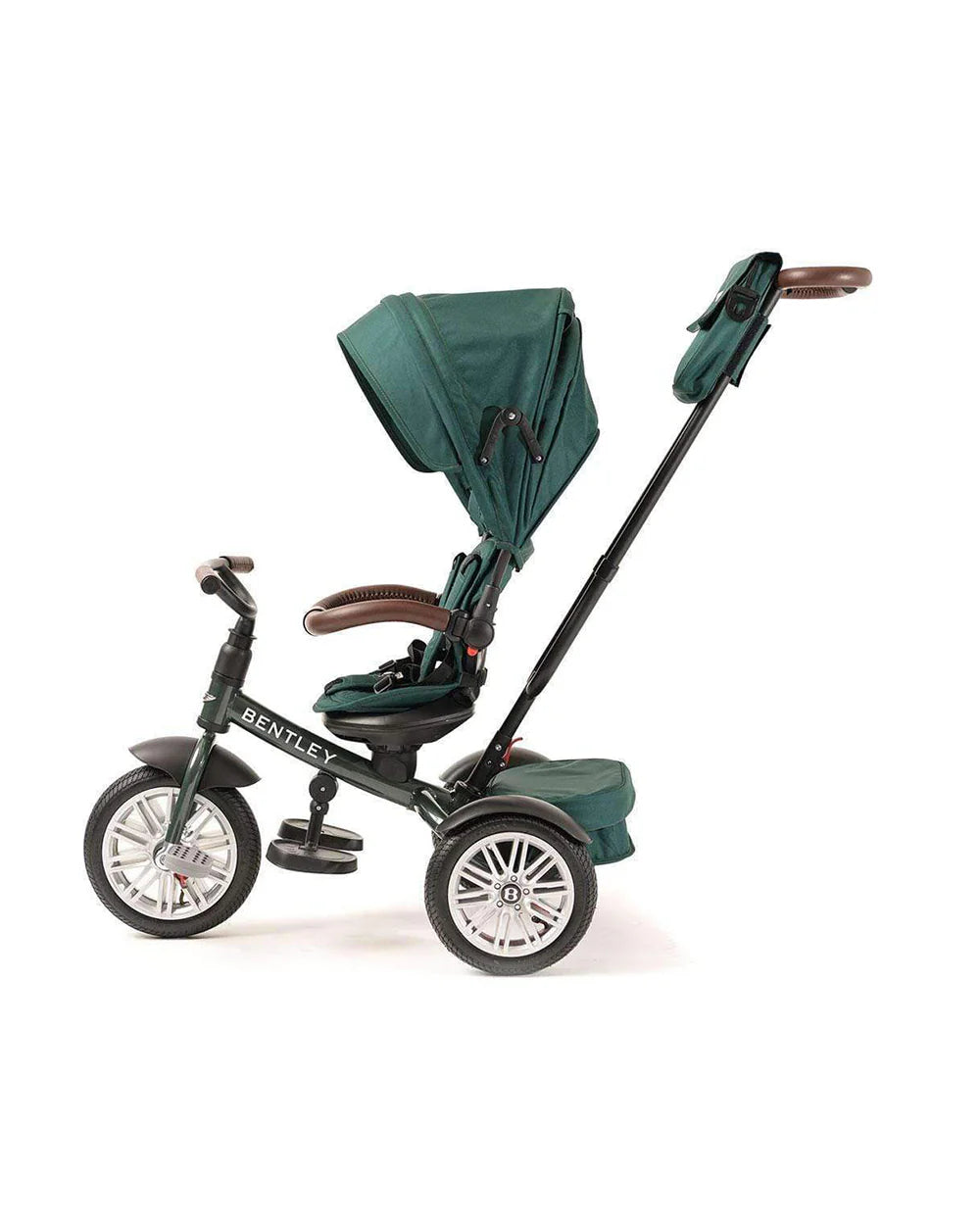 Bentley 6 in 1 Baby Stroller-Rotating Seat-Bentley Bag Included-6M to 5Y-Spruce Green
