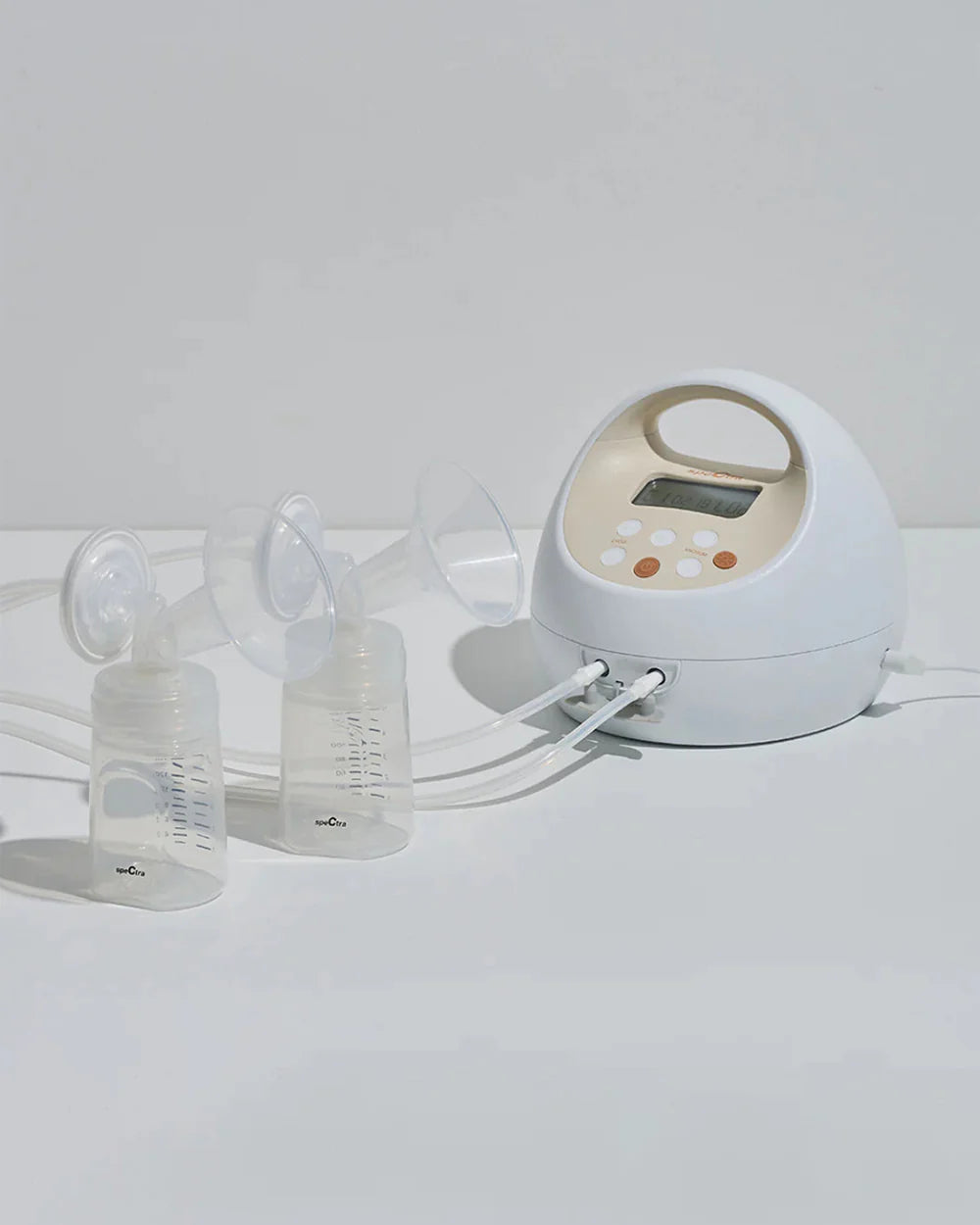 Spectra S2 Pro Double Electric Breast Pump-With Hospital Grade Adjustable Suction-Massage & Expression Modes-With Backflow Protection-Low Noise & Nightlight-30 Min Auto Power Off