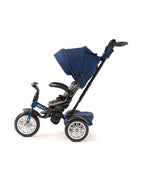 Bentley 6-in-1 Baby Stroller-Bentley Continental GT Speed Replica Wheel-Rotating Seat-With Bentley Bag-6M to 5Y-Sequin Blue