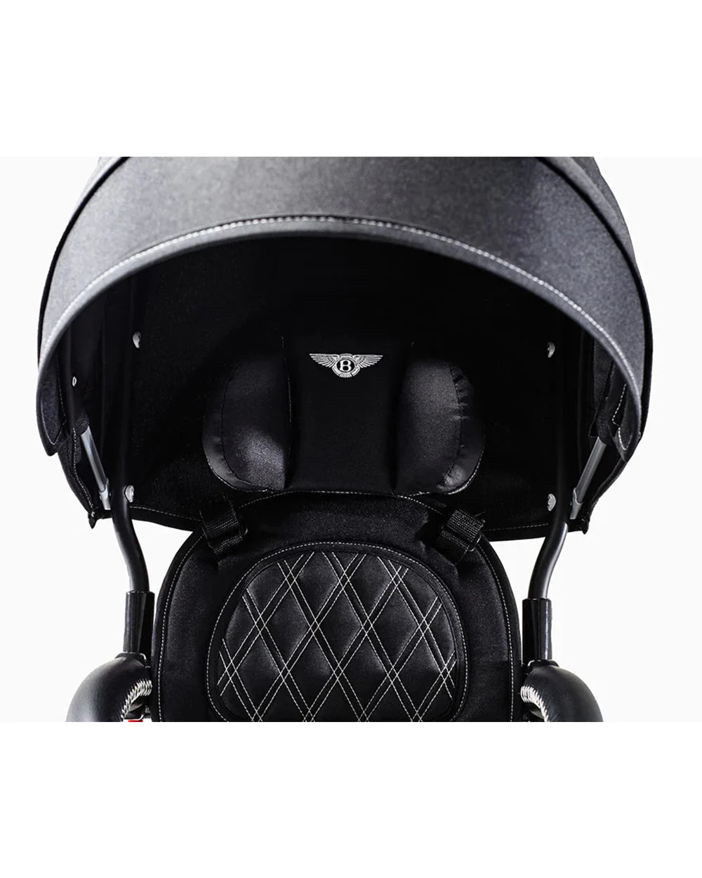 Bentley 6-in-1 Baby Stroller-Bentley Continental GT Speed Replica Wheel-Rotating Seat-With Bentley Bag-6M to 5Y-Sequin Blue