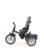 Bentley 6-in-1 Baby Stroller-Bentley Continental GT Speed Replica Wheel-Rotating Seat-With Bentley Bag-6M to 5Y-Sequin Blue