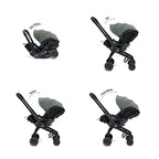 Doona X Infant Car Seat & Stroller -Slate Green