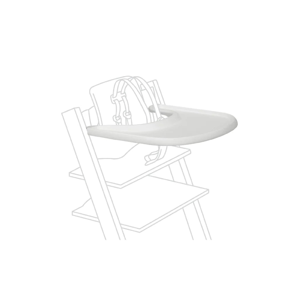 Stokke Tray – Attachable Tray for Tripp Trapp Chair with Baby Set, BPA-Free, Dishwasher Safe, Easy to Clean, Quick-Attach, Suitable for Babies & Toddlers 6–36 Months