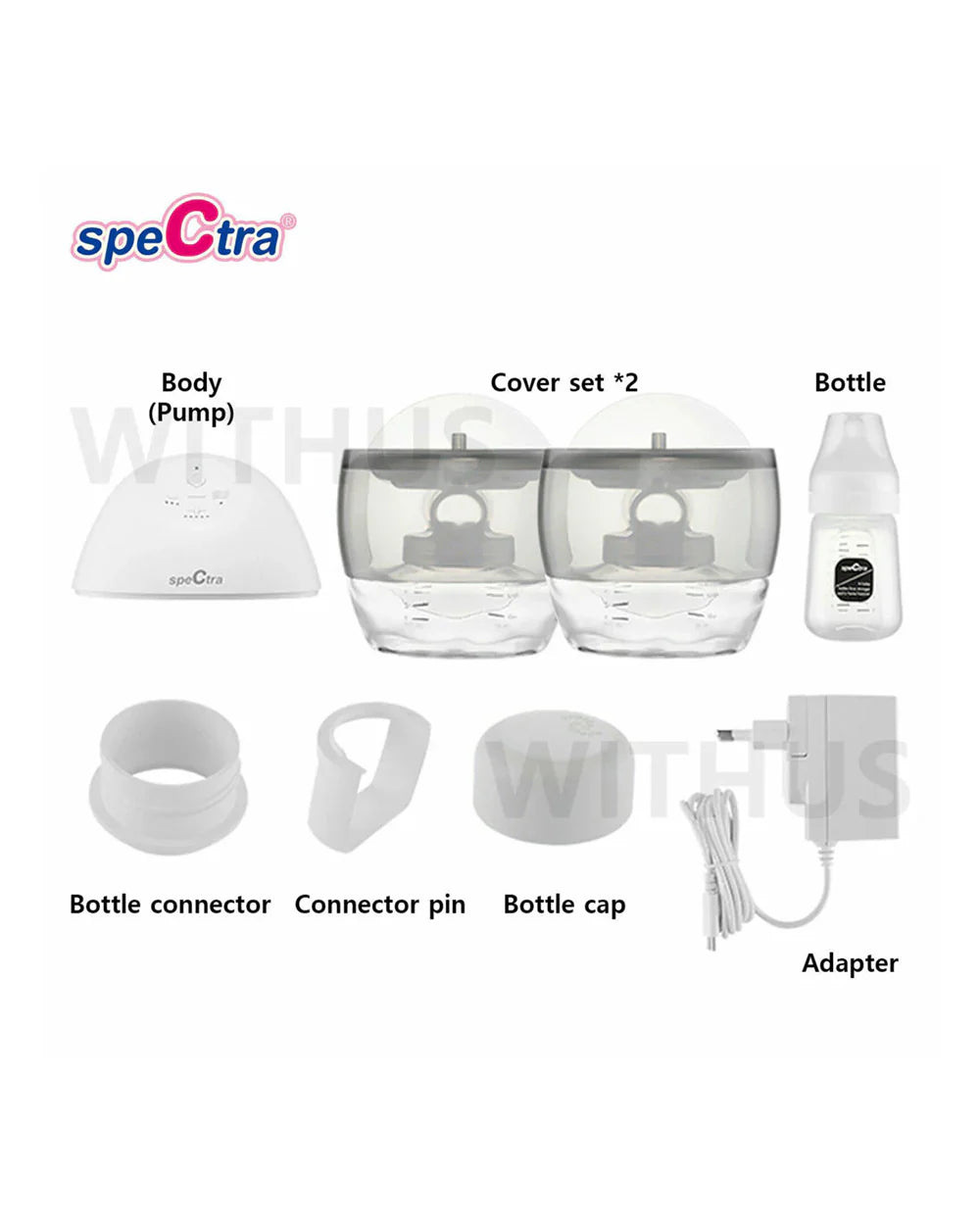 Spectra Wearable Electric Breast Pump-With 3 Suction Types in Expression Mode-Rechargeable-Pack of 1