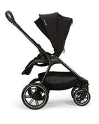 Nuna TRIV LX Baby Stroller-All Terrain Big Rear Wheels-Reversible & Near Flat Reclining Seat-One Hand Fold-2 Years Warranty-For 0 to 4 Years (Upto 22 Kg)-Caviar