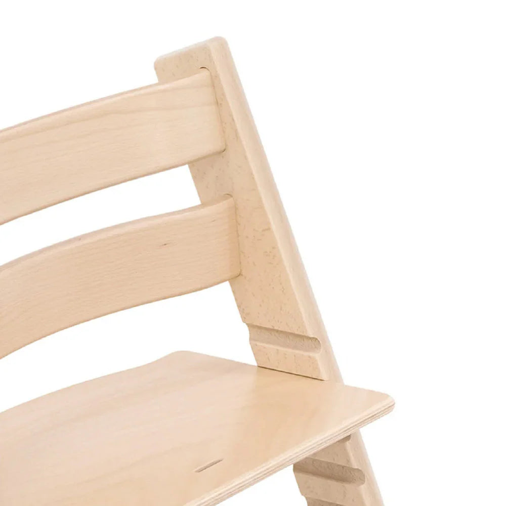 Stokke Tripp Trapp Highchair for Life - Adjustable Wooden Highchair for Baby, Toddlers & Adults, Ergonomic Seat with Posture Support, Timeless Scandinavian Design, Durable Solid Wood, Perfect for Mealtime & Family Dinner, Max Weight Limit Upto 136kg