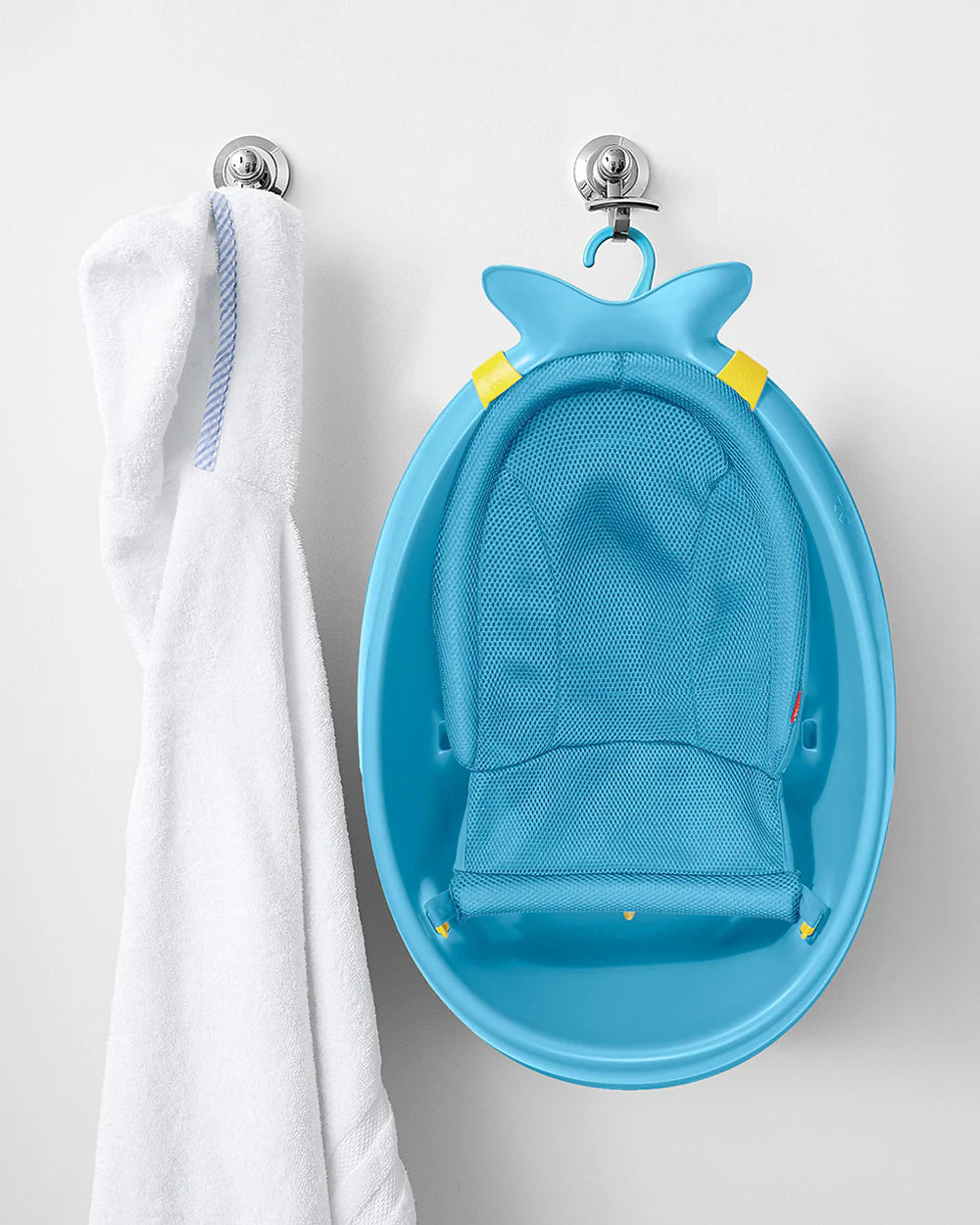 Skip Hop Moby Smart Sling Baby Bath Tub-3-Stage Tub-0 to 36M-Blue