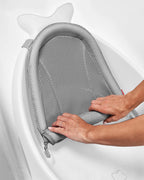 Skip Hop Moby Smart Sling Baby Bath Tub-3-Stage Tub-0 to 36M-White