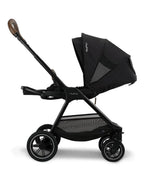 Nuna TRIV Next Stroller- Rain Cover & Post Adaptors-Reversible Seat-One Hand Fold-Pram for 0 to 4Y (Upto 22Kg)-Caviar