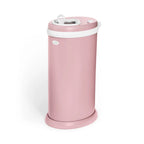 Ubbi Steel Odor Locking Diaper Pail Matte Pink