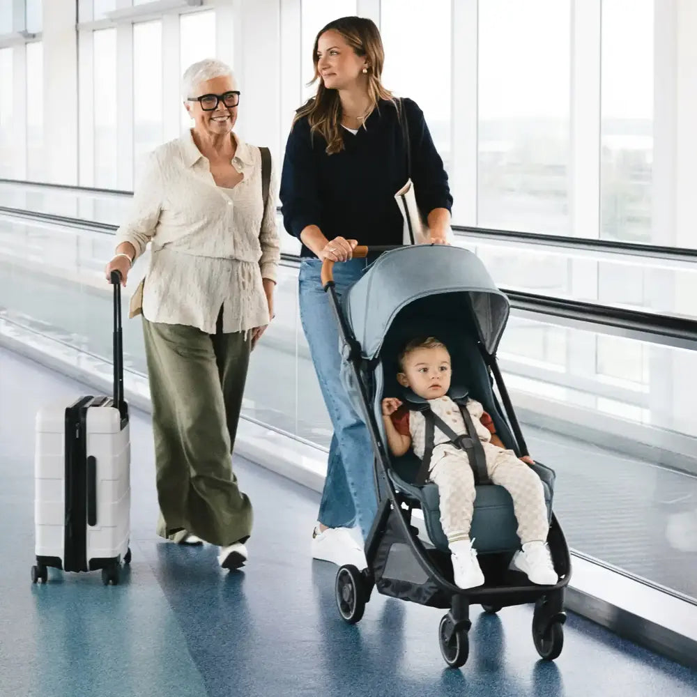 UPPAbaby Minu V3 Stroller - Dillan - Stone Blue