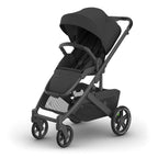 UPPAbaby Cruz V3 Stroller - Jake - Charcoal | Carbon Frame | Black Leather