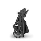 UPPAbaby Cruz V3 Stroller - Jake - Charcoal | Carbon Frame | Black Leather