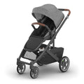 UPPAbaby Cruz V3 Stroller - Greyson - Charcoal Mélange | Carbon Frame | Saddle Leather