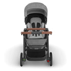 UPPAbaby Cruz V3 Stroller - Greyson - Charcoal Mélange | Carbon Frame | Saddle Leather