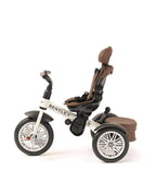 Bentley 6-in-1 Baby Stroller-Bentley Continental GT Speed Replica Wheel-Rotating Seat-With Bentley Bag-6M to 5Y-White Satin
