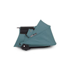Stokke YOYO Bassinet, Includes Thick Double Mattress, Lightweight Newborn Carrycot, Flat Recline, Easy Clip-On, Breathable & Foldable - Requires YOYO Frame (Sold Separately)-Aqua