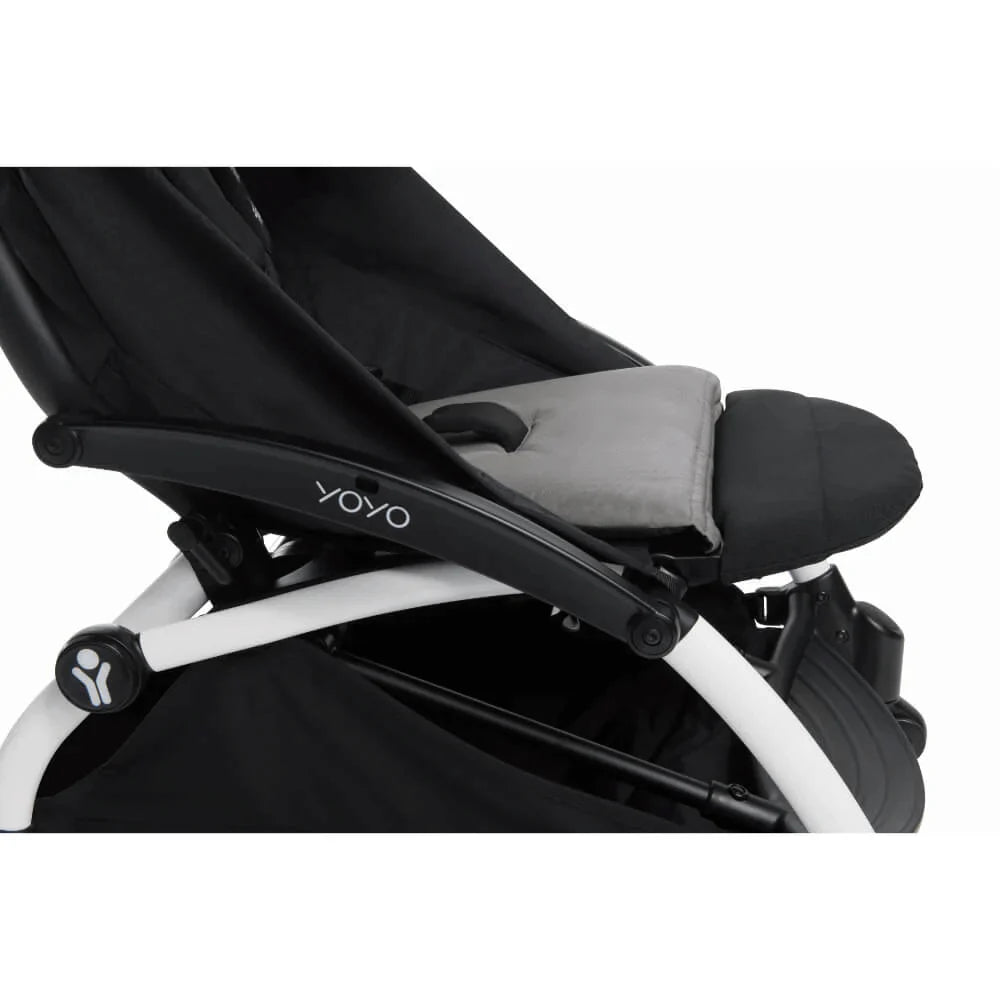 Stokke YOYO² & YOYO³ Stroller Leg Rest – Adjustable Reclined/Seated, Soft Padded Cushion, Easy to Attach, Machine Washable